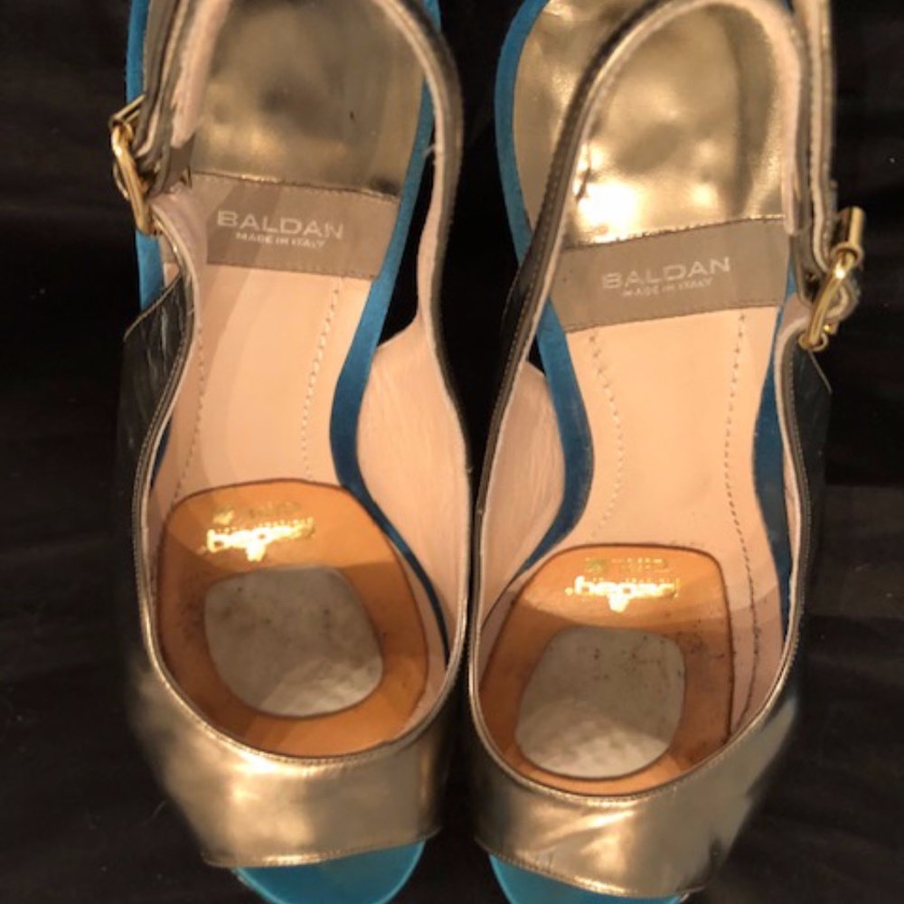 Baldan Open Toe Platform Slingback